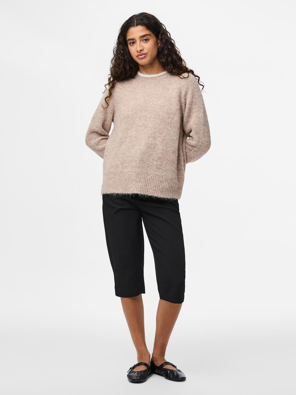 PCIVY Pullover - Greige - VERO MODA & VILA Bergvik